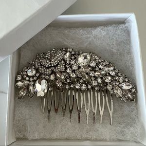 Rhinestone and Crystal Wedding Hair Comb